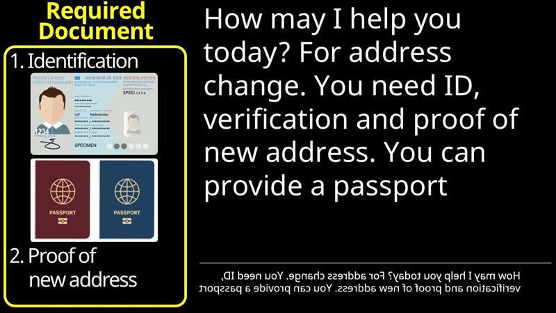 Address change