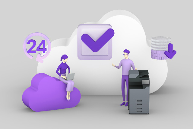 Print or scan anytime, anywhere