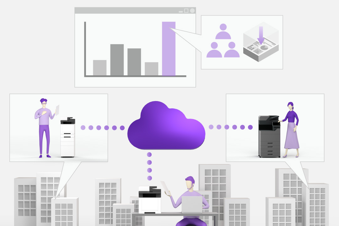 Print management on the cloud
