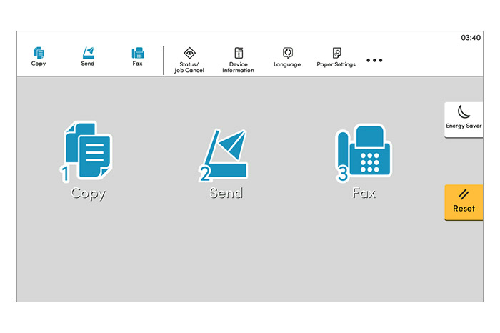 Accessibility settings