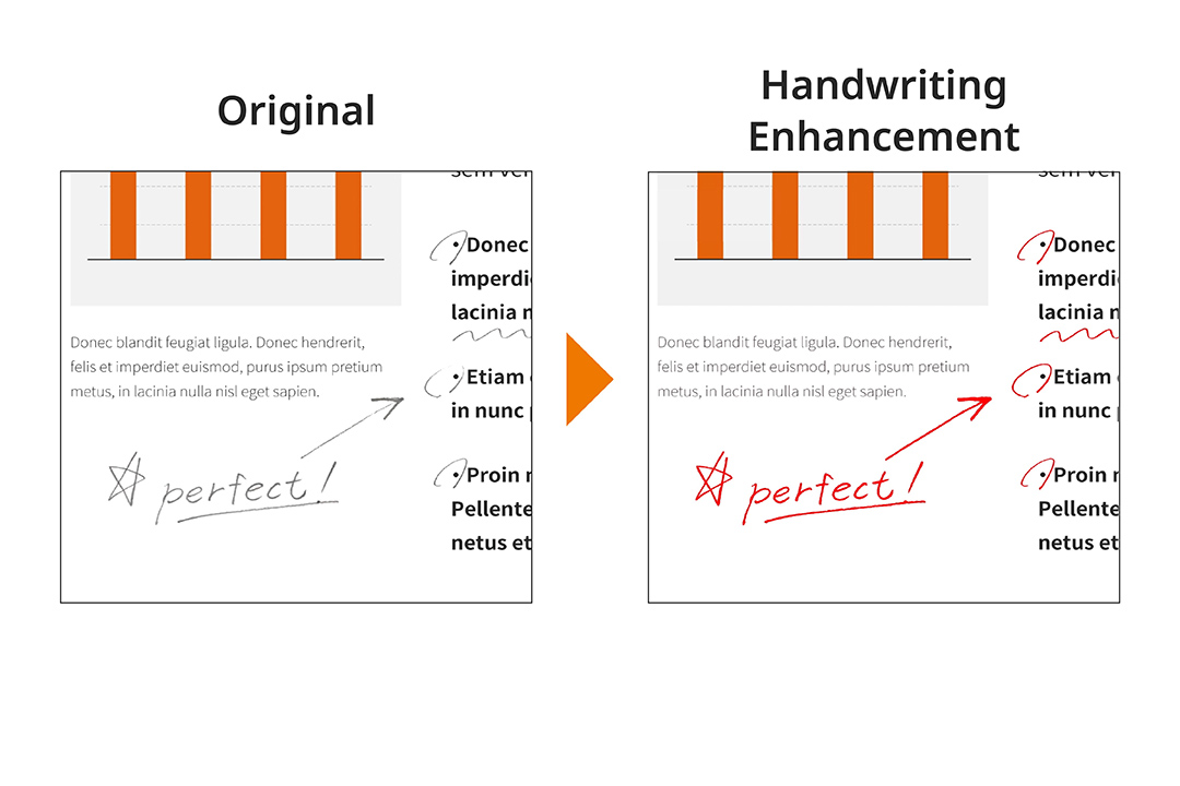 Handwriting Enhancement