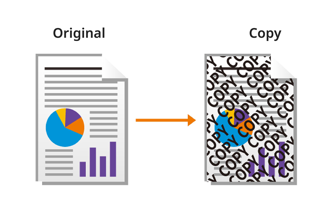 Embed watermark to prohibit unauthorized copying
