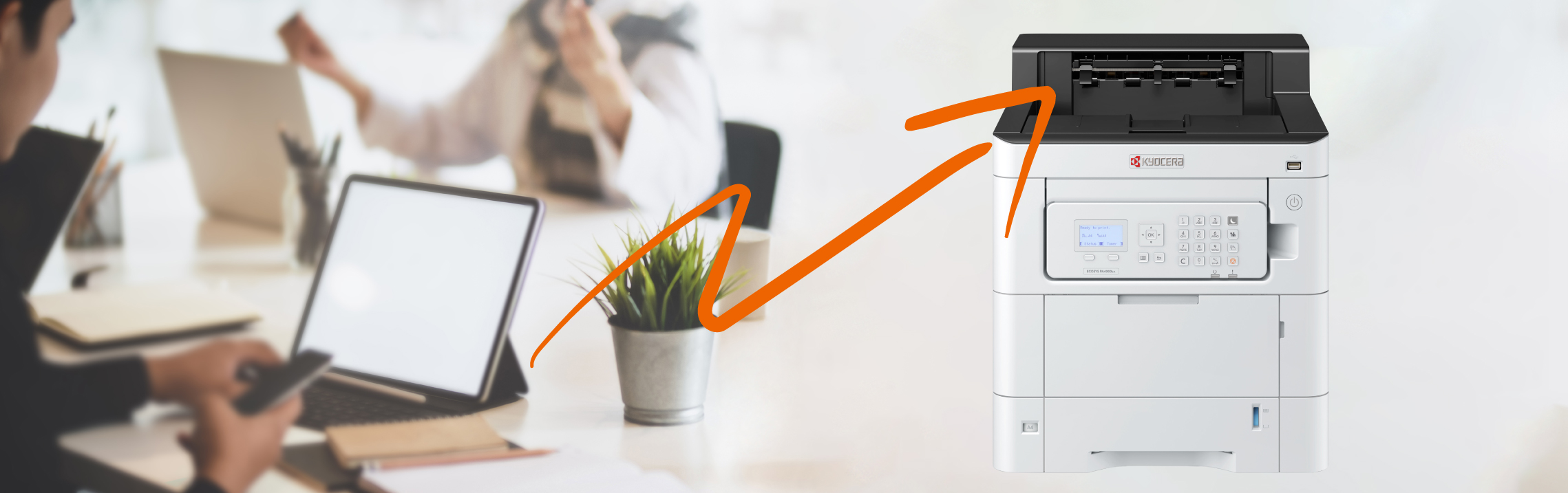 A durable, low-cost color A4 printer.