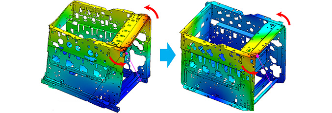 Reduction in Sheet Metal Consumption by Structural Analysis