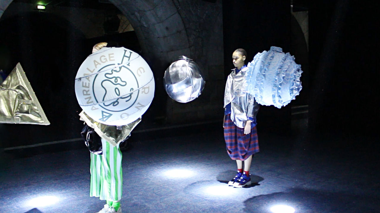Paris Fashion Week 25SS collection with ANREALAGE