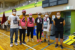 Employees who participated as staff members