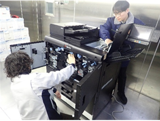 Low-temperature environment test