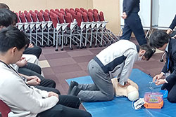 First aid training