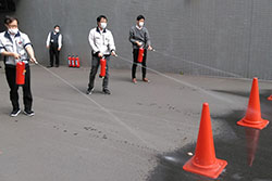 Fire extinguisher training