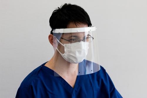 簡易フェイスシールド