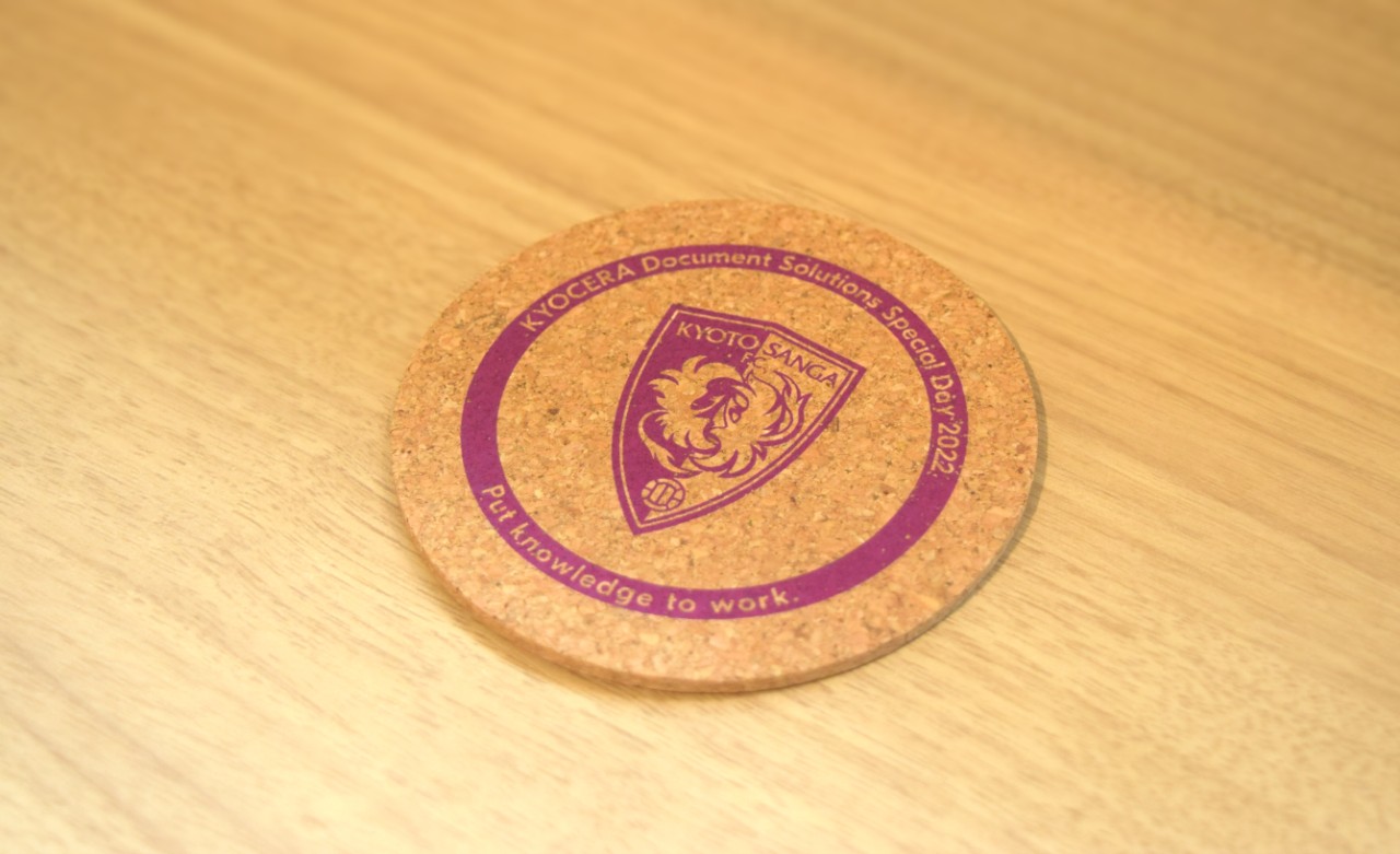 オリジナルコルクコースター