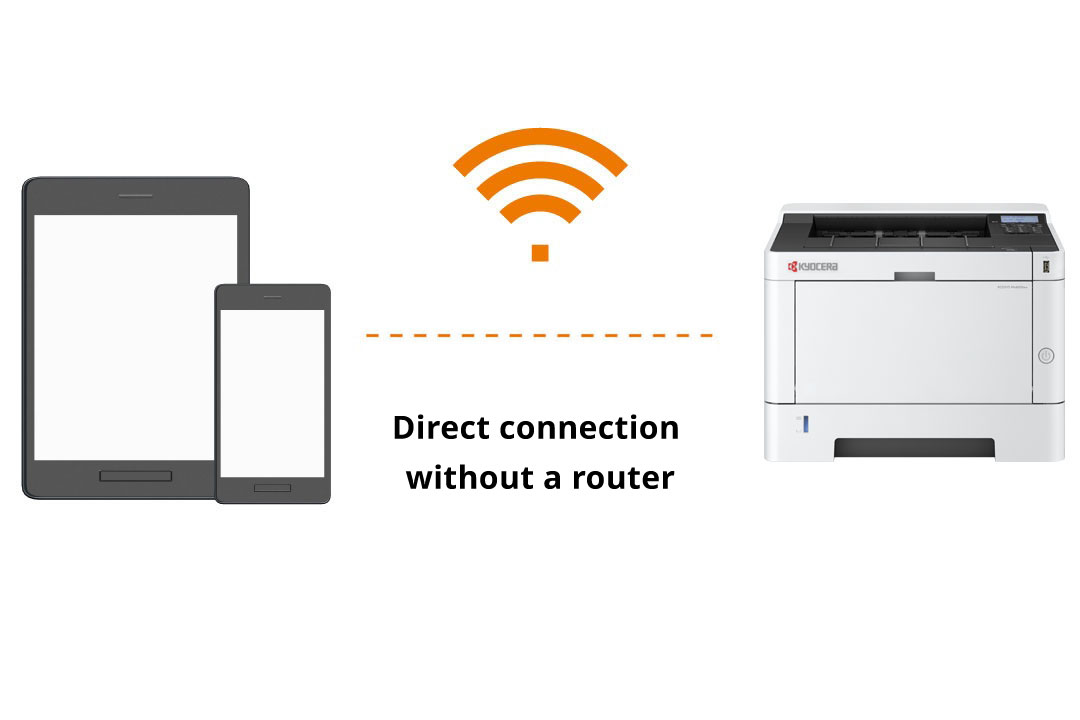 Direct connection with a computer or mobile device