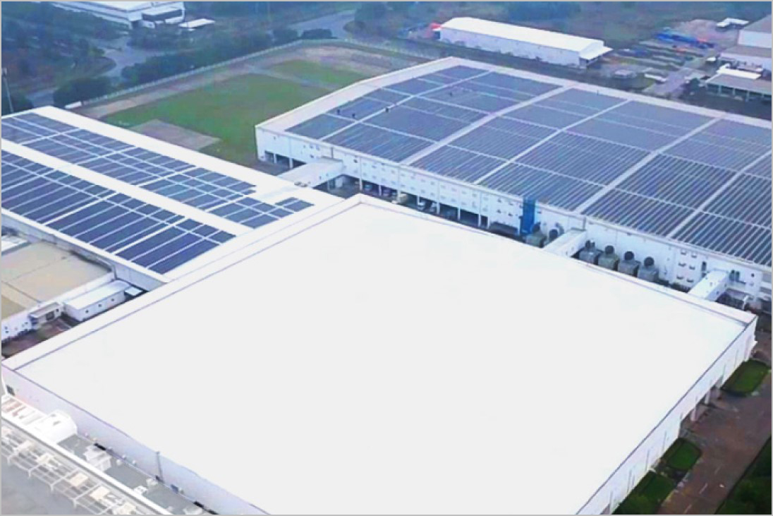 “京瓷辦公信息系統越南工廠太陽能發電系統啟用 每年可減 4,210 噸二氧化碳排放量