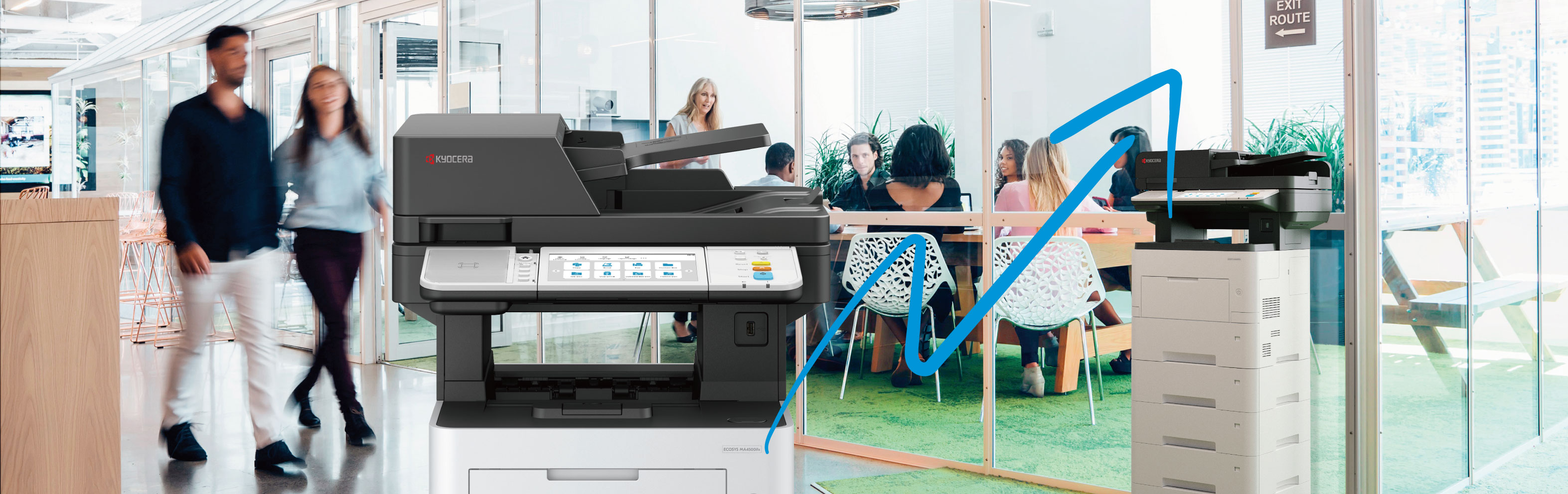 Quickly respond to business needs with comfortable and  easy operation