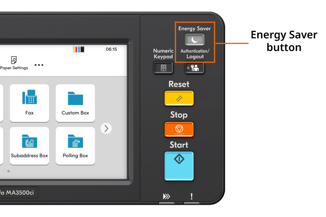 Simple to activate sleep mode.