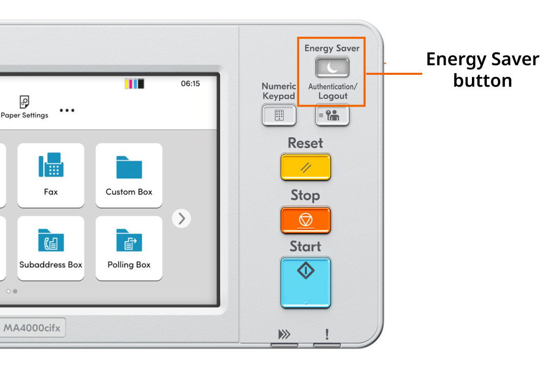 Simple to activate sleep mode.