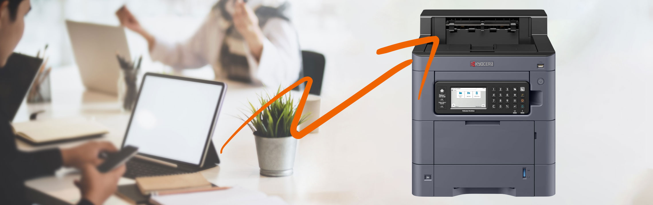 A durable, low-cost color A4 printer.