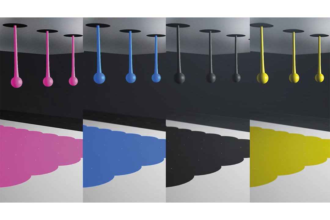 Adjusting nozzle spray timing