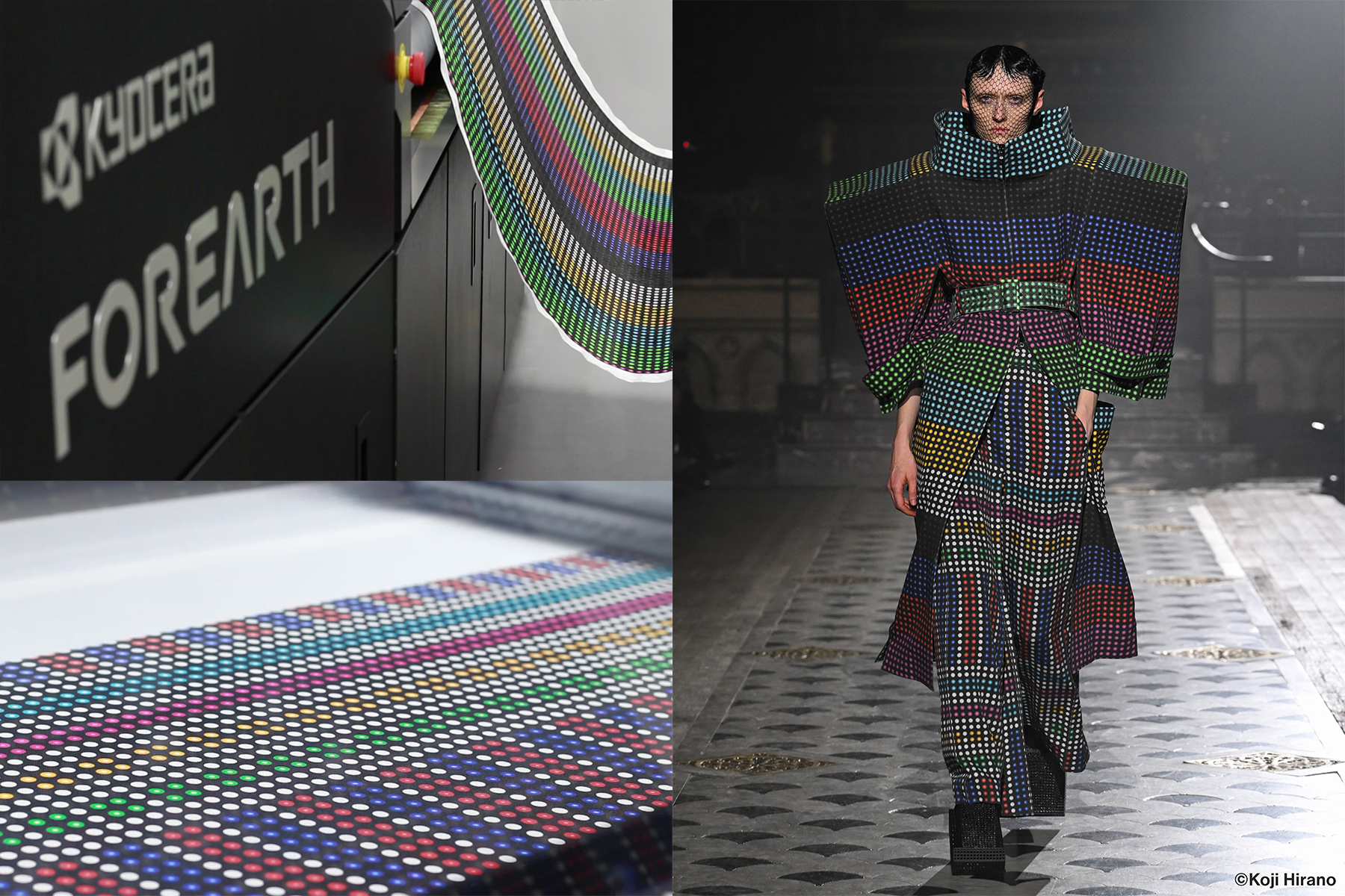 Paris Fashion Week 25AW collection with ANREALAGE