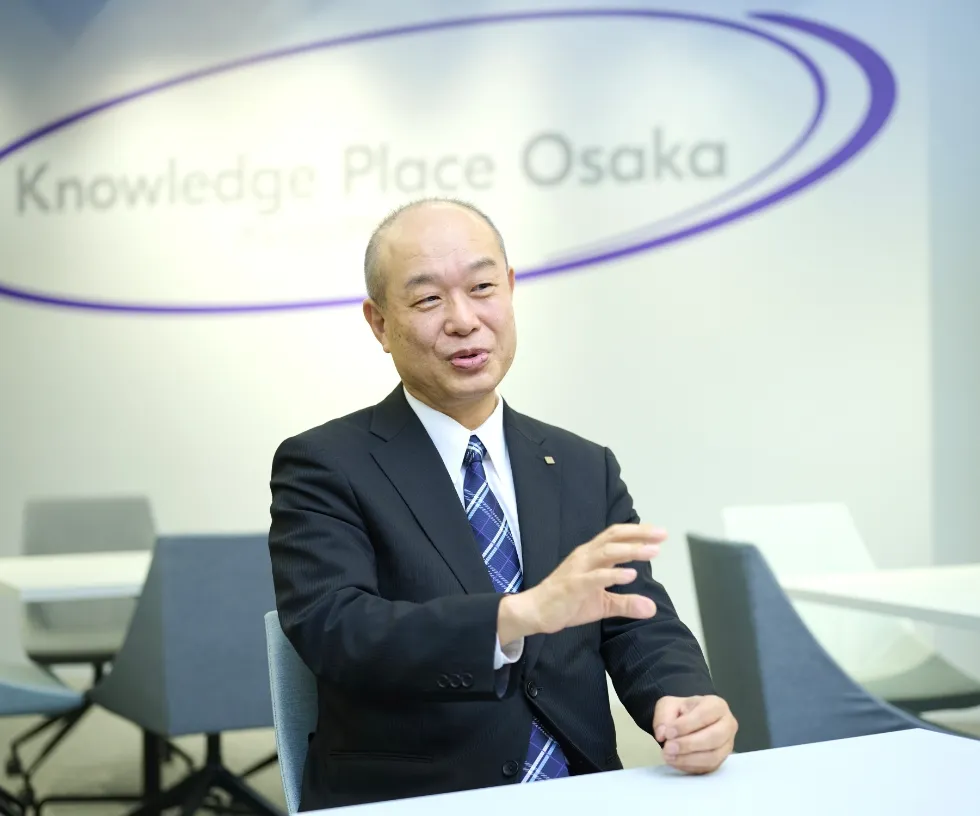 社長のインタビュー写真