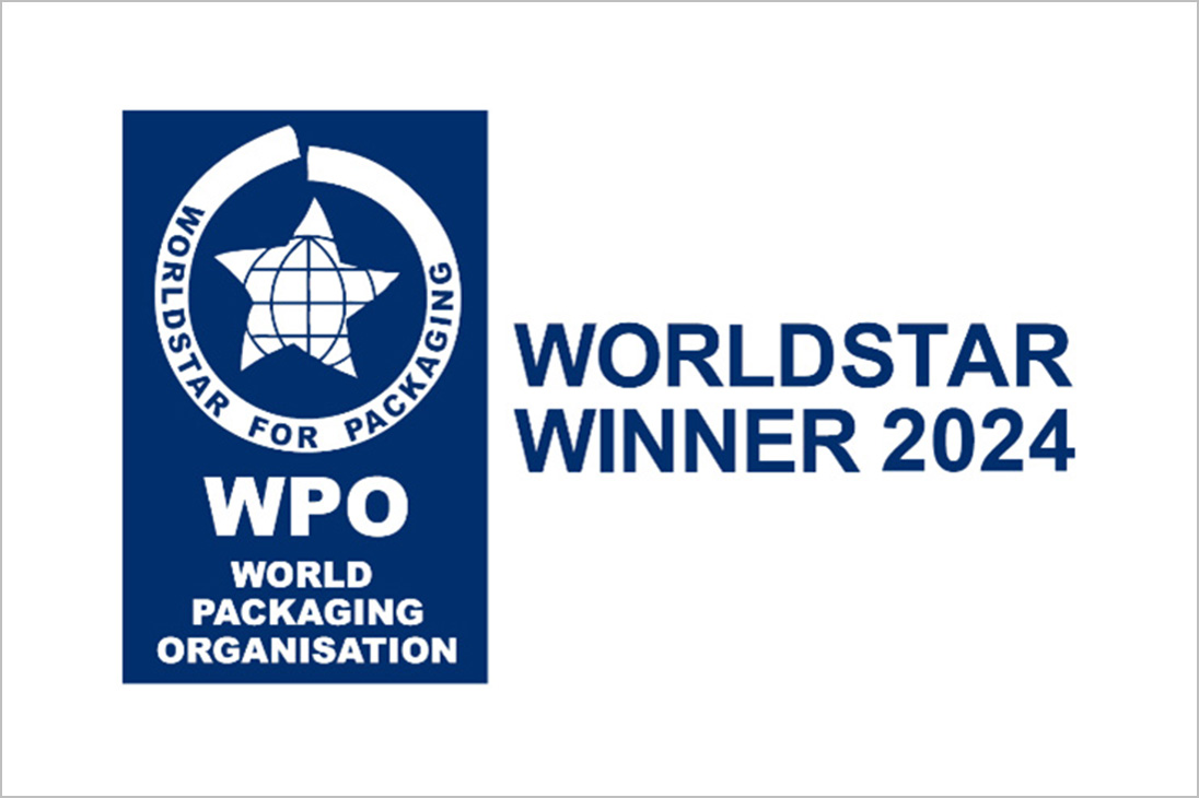 >Product packaging for color A4 printer wins the WORLDSTAR 2024