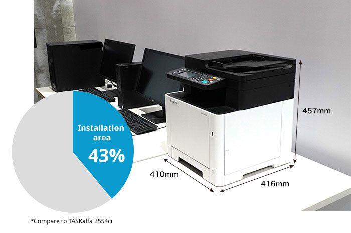 Compact design for easy installation in limited spaces.