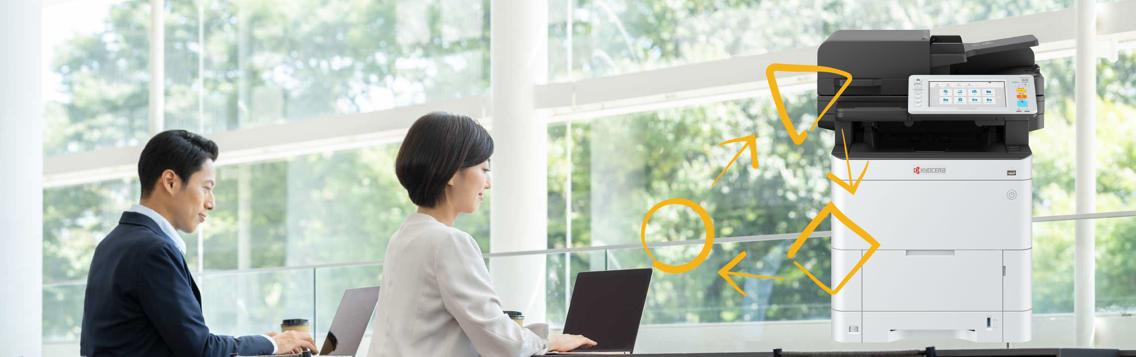 Quickly respond to business needs with comfortable and  easy operation