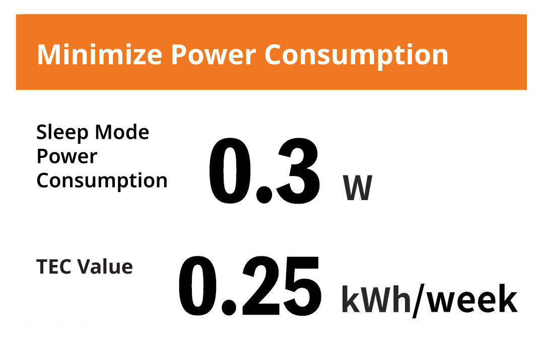 Minimize standby power consumption