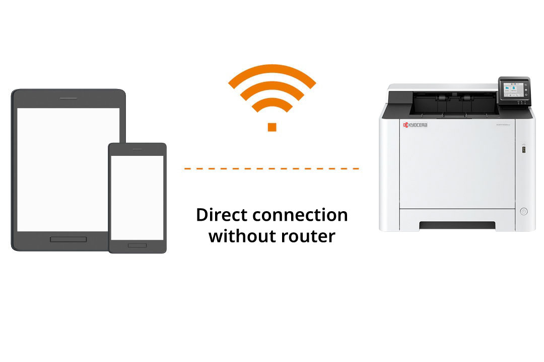 Direct link to computers and mobile devices