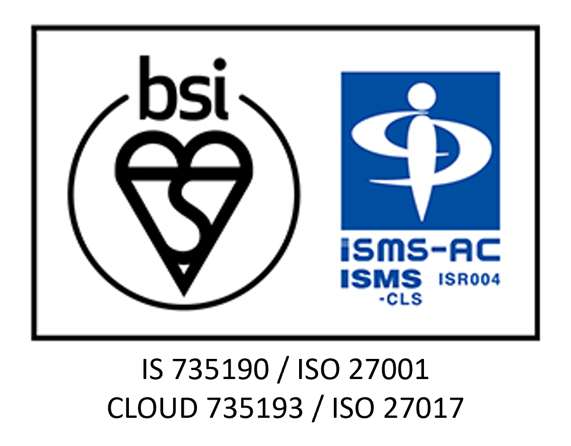เคียวเซร่าได้รับการรับรองมาตรฐาน ISO/IEC 27001 (ISMS) และ ISMS Cloud Security Certificate