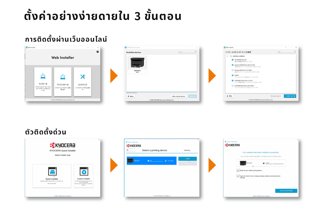 ติดตั้งไดรเวอร์และยูทิลิตี้ได้อย่างง่ายดาย