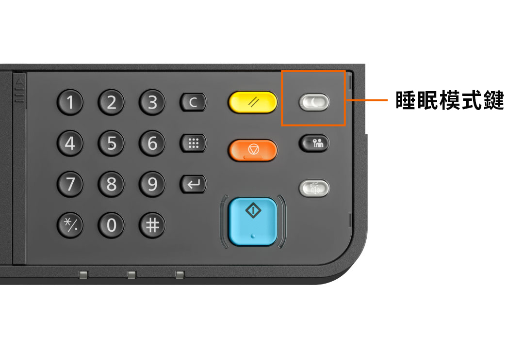 Simple to activate sleep mode.