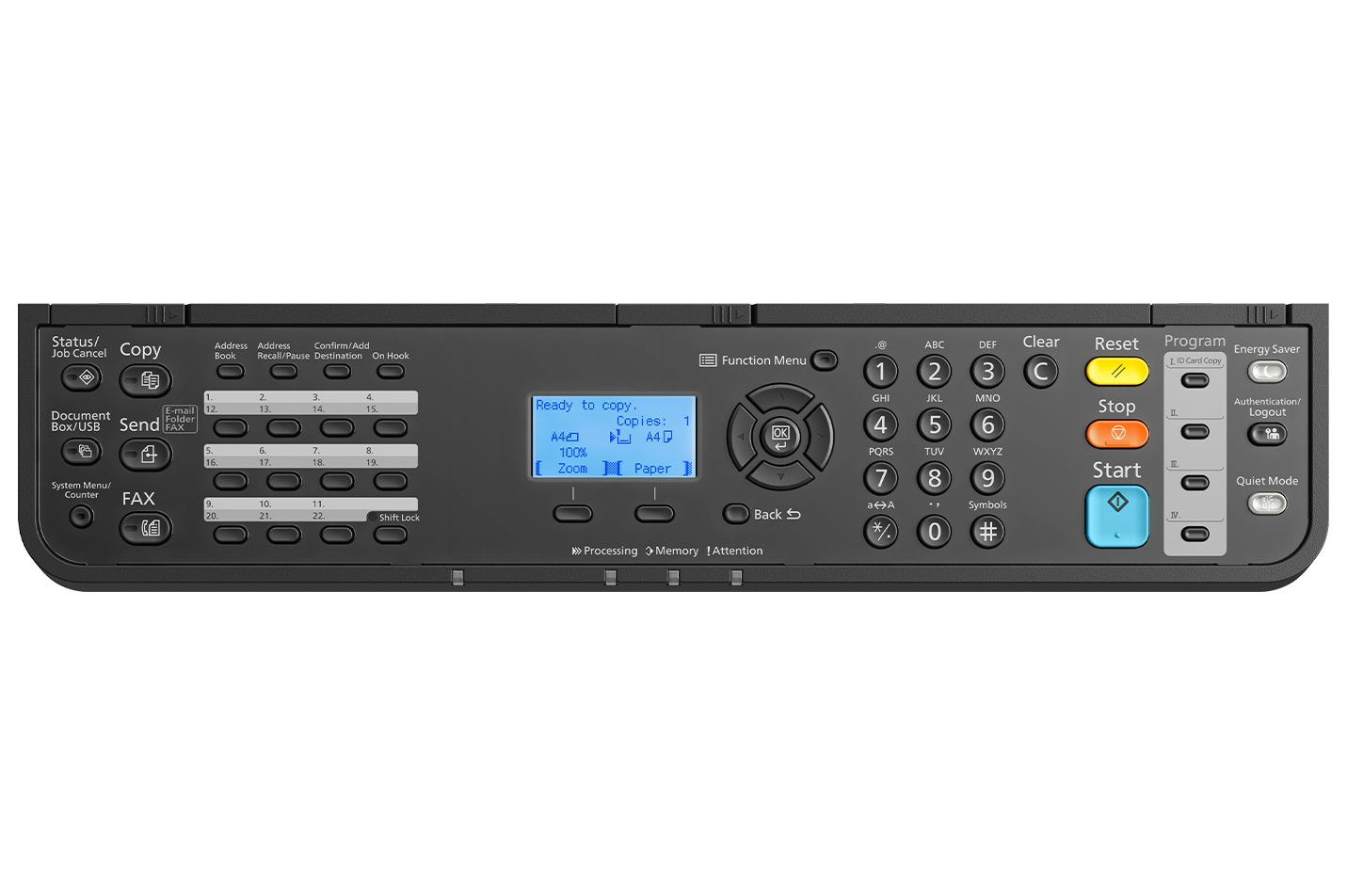 User-friendly touchscreen interface.