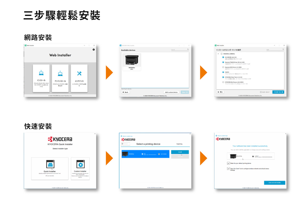 輕鬆安裝驅動程式和應用軟體