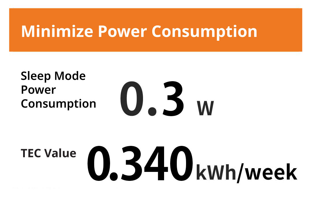 Minimize standby power consumption