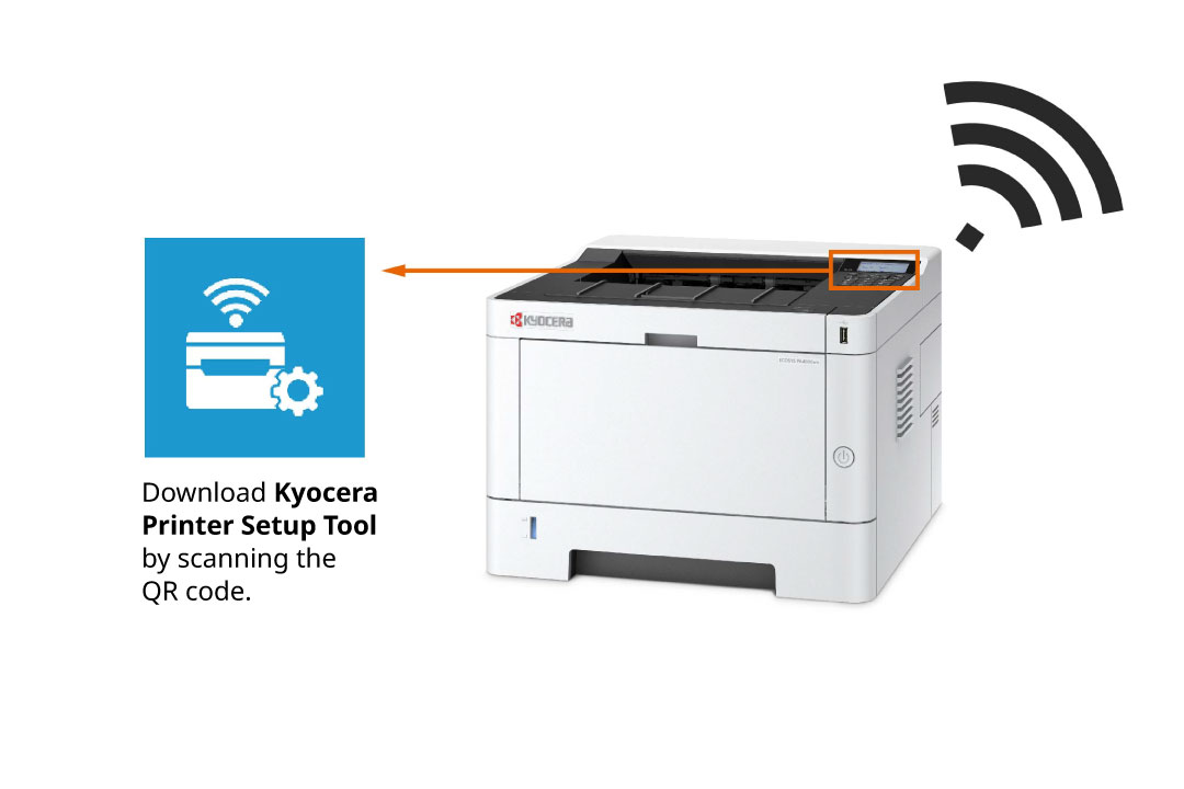 Wi-Fi Setting/Kyocera Printer Setup Tool